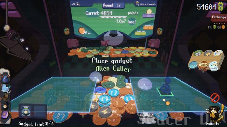 RACCOIN: Coin Pusher Roguelike Steam Key screenshot from the video game thumbnail 5