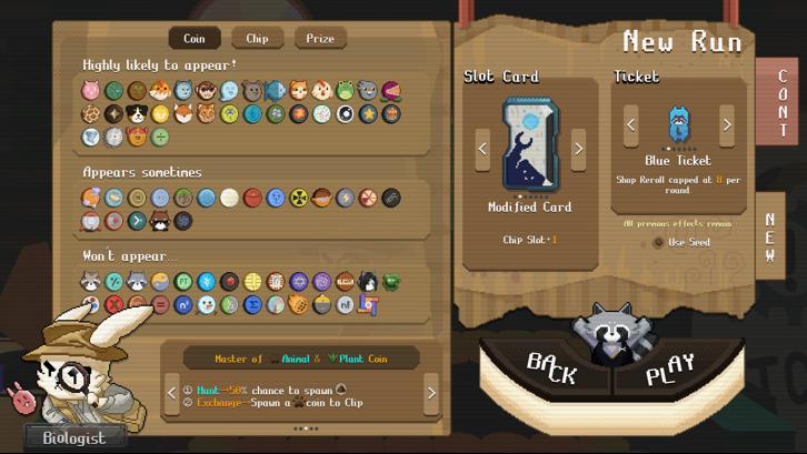 RACCOIN: Coin Pusher Roguelike Steam Key screenshot from the video game thumbnail 6