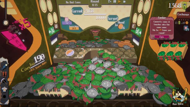 RACCOIN: Coin Pusher Roguelike Steam Key screenshot from the video game thumbnail 9