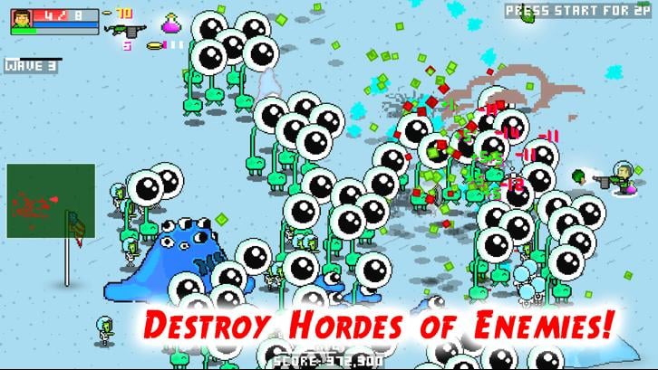 Zombie Party Steam Key screenshot from the video game thumbnail 2