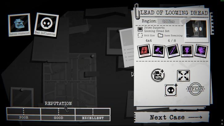 Dupery: A Game of Solo Deduction Steam Key screenshot from the video game thumbnail 8