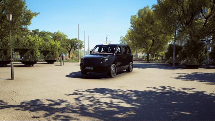 Taxi Life: A City Driving Simulator - Black Cab image