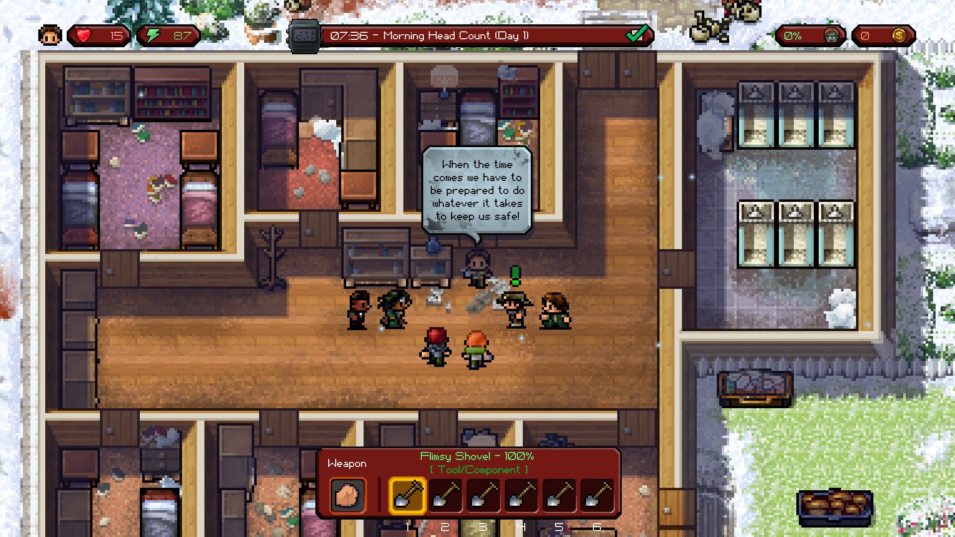 The Escapists: The Walking Dead image
