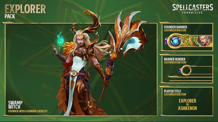 Spellcasters Chronicles - Explorer Pack - Early Access Steam Key screenshot from the video game thumbnail 3