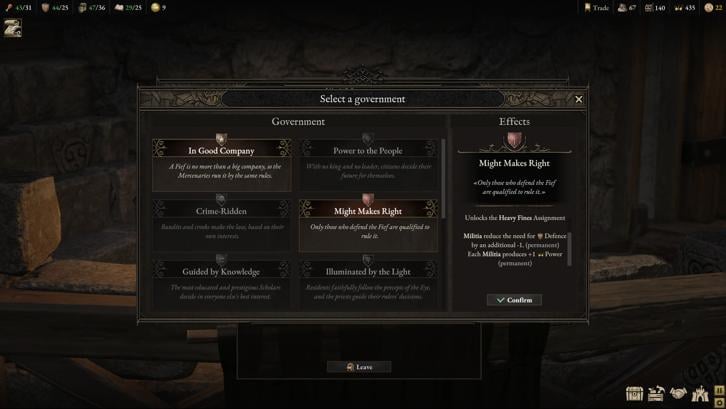 Wartales: Контракт «Феод» Steam Key screenshot from the video game thumbnail 4