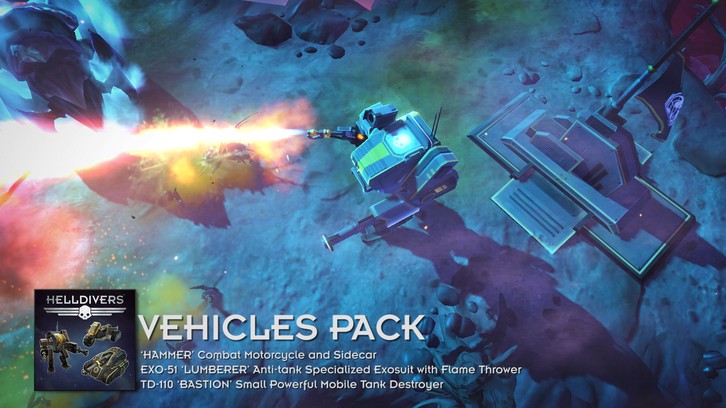 HELLDIVERS™ - Vehicles Pack image
