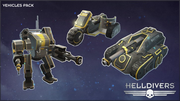 HELLDIVERS™ - Vehicles Pack image