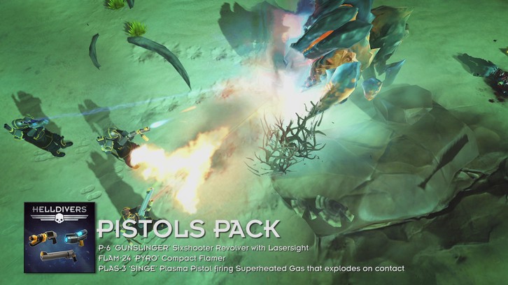 HELLDIVERS™ - Pistols Perk Pack image