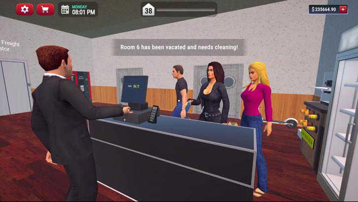 My Hotel Simulator Steam Key screenshot from the video game thumbnail 6