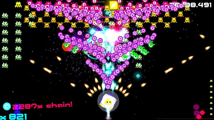 Hyperspace Invaders II: Pixel Edition Steam Key screenshot from the video game thumbnail 3