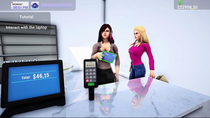 Electronics Store Simulator Steam Key screenshot from the video game thumbnail 4