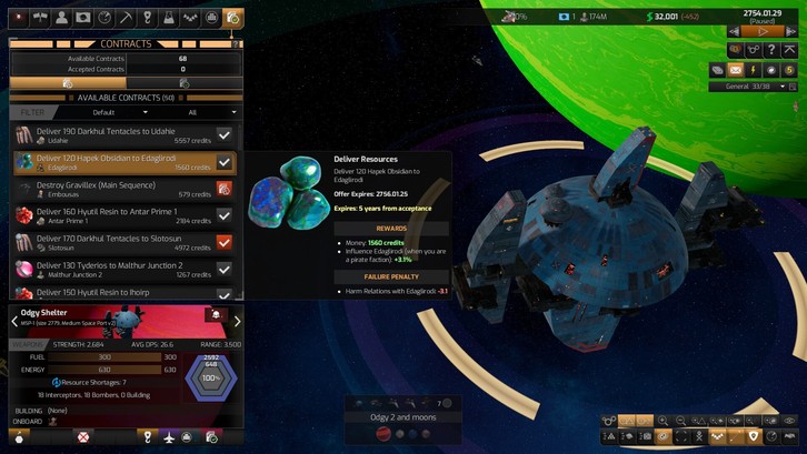 Distant Worlds 2: Shadows Rising Steam Key screenshot from the video game thumbnail 2
