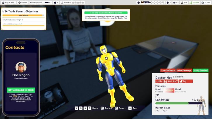 Pawnbroker Simulator Steam Key screenshot from the video game thumbnail 3