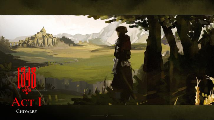 1348 Ex Voto - Artbook Steam Key screenshot from the video game thumbnail 2