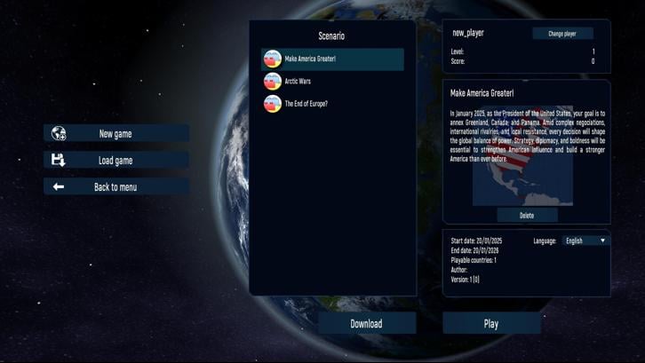 “Modding Tool” add-on for Geo-political Simulator 2026 Edition Steam Key screenshot from the video game thumbnail 2