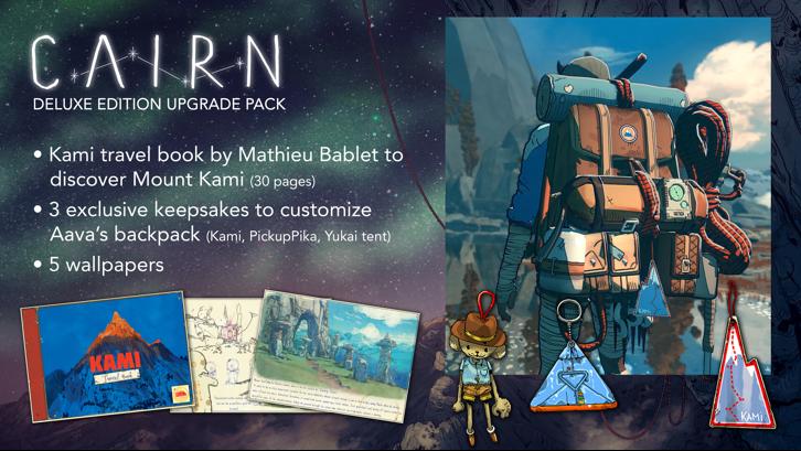 Cairn - Deluxe Upgrade Pack Steam Key screenshot from the video game thumbnail 2