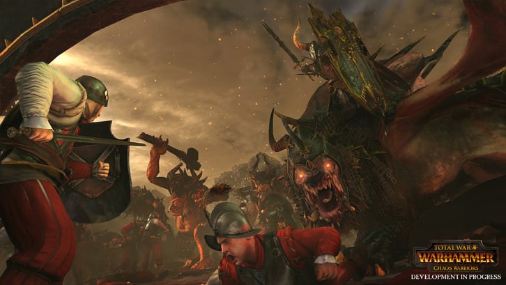 Total War Warhammer - Chaos Warriors Race Pack DLC image