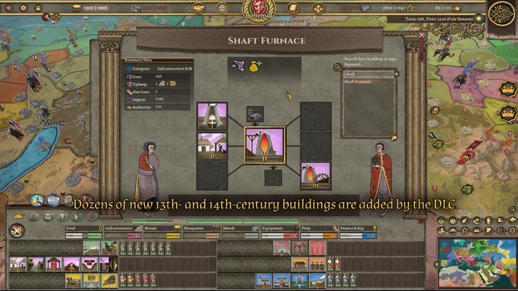 Field of Glory: Kingdoms - Burghers and Bombards Steam Key screenshot from the video game thumbnail 4