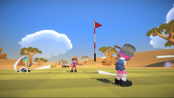 Super Battle Golf Steam Key screenshot from the video game thumbnail 2