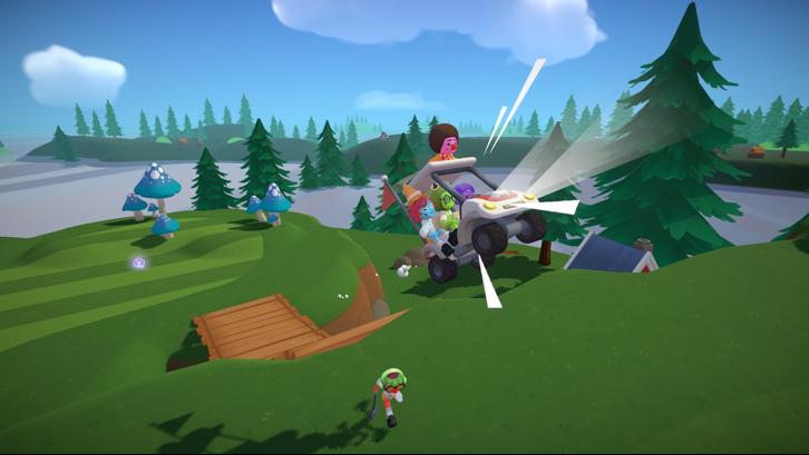 Super Battle Golf Steam Key screenshot from the video game thumbnail 3
