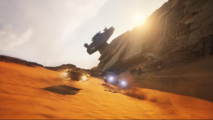 STAR WARS: Galactic Racer™ Deluxe Edition Steam Key screenshot from the video game thumbnail 2