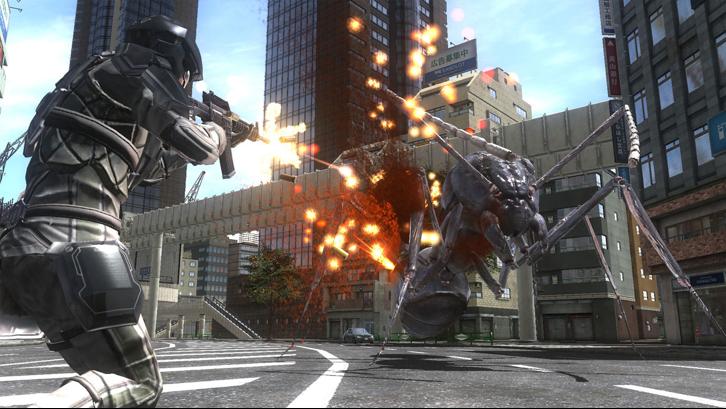 EARTH DEFENSE FORCE 4.1 The Shadow of New Despair Steam Key screenshot from the video game thumbnail 2