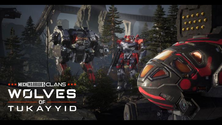 MechWarrior 5: Clans - Wolves of Tukayyid Steam Key screenshot from the video game thumbnail 2