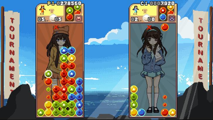 Raining Blobs Steam Key screenshot from the video game thumbnail 7