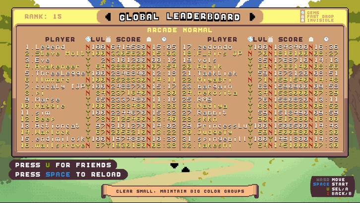 Raining Blobs Steam Key screenshot from the video game thumbnail 8