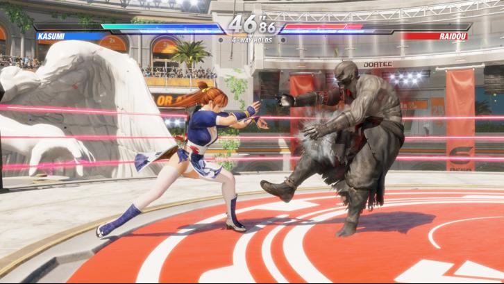 DEAD OR ALIVE 6 Last Round Steam Key screenshot from the video game thumbnail 2