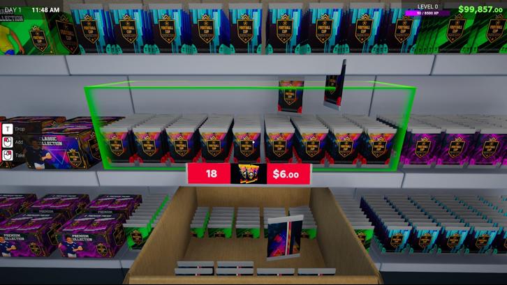 Sports Card Shop Simulator Steam Key screenshot from the video game thumbnail 3