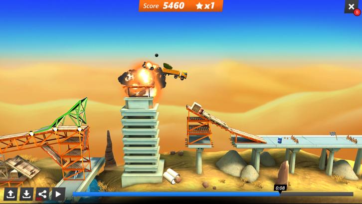 Bridge Constructor Stunts image