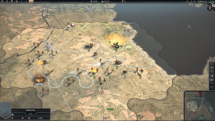 Panzer Corps 2: Allied Operations - Italy: Vol.1 Steam Key screenshot from the video game thumbnail 4