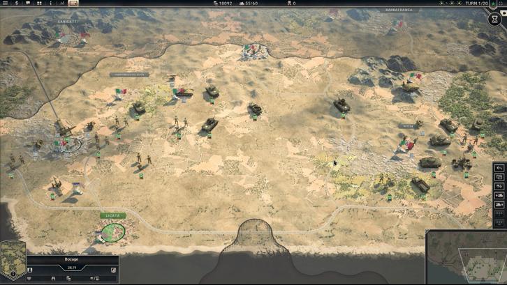 Panzer Corps 2: Allied Operations - Italy: Vol.1 Steam Key screenshot from the video game thumbnail 5