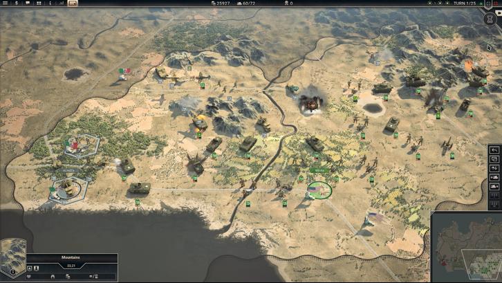 Panzer Corps 2: Allied Operations - Italy: Vol.1 Steam Key screenshot from the video game thumbnail 6