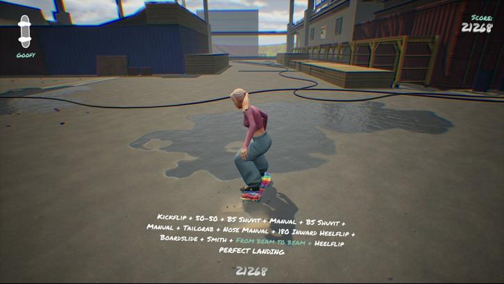 Skatesterre Steam Key screenshot from the video game thumbnail 5