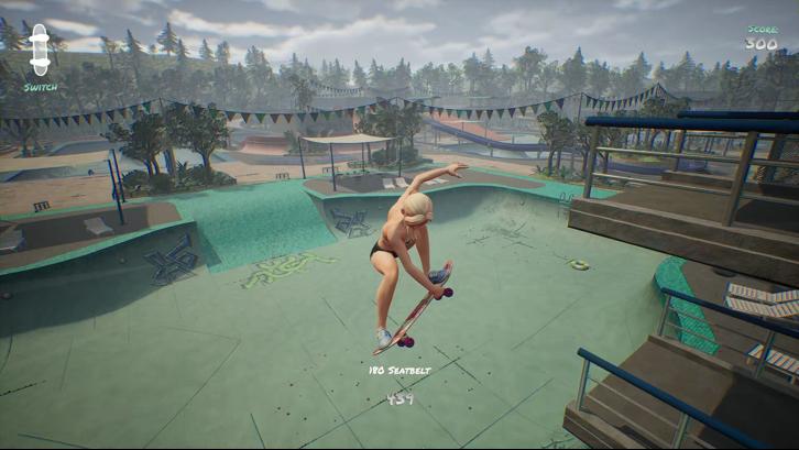 Skatesterre Steam Key screenshot from the video game thumbnail 6