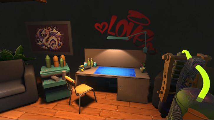 Tattoo Shop Simulator Steam Key screenshot from the video game thumbnail 4