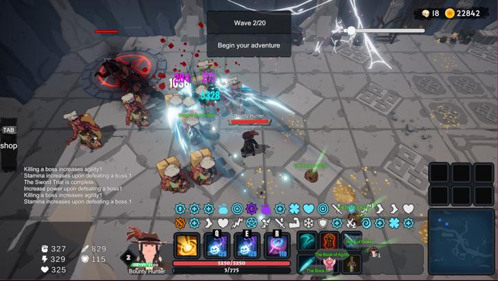 Dungeon Brawls Steam Key screenshot from the video game thumbnail 5