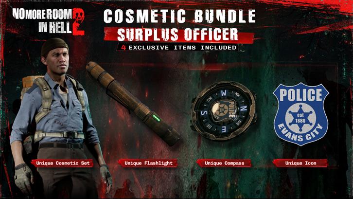 No More Room in Hell 2 - Surplus Officer Pack Steam Key screenshot from the video game thumbnail 3
