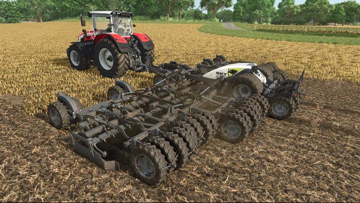 Farming Simulator 25: Sky Agriculture Pack Steam Key screenshot from the video game thumbnail 4