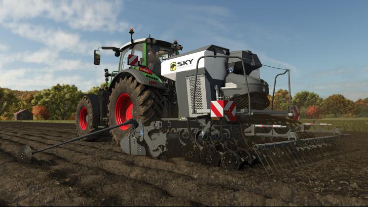 Farming Simulator 25: Sky Agriculture Pack Steam Key screenshot from the video game thumbnail 8