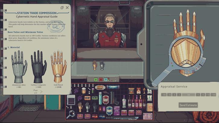 Probably Stolen - Cyberpunk Shopkeeper Sim Steam Key screenshot from the video game thumbnail 9