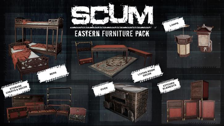 SCUM Eastern Furniture Pack Steam Key screenshot from the video game thumbnail 3