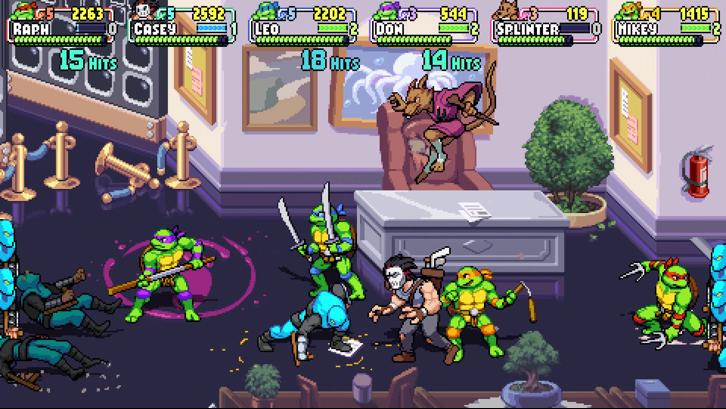 TMNT: Shredder's Revenge - Ultimate Edition Steam Key screenshot from the video game thumbnail 5