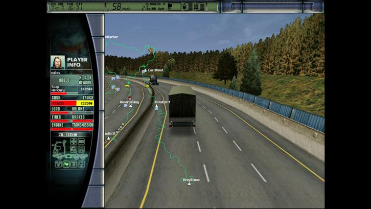 Hard Truck 2: King of the Road Steam Key screenshot from the video game thumbnail 3