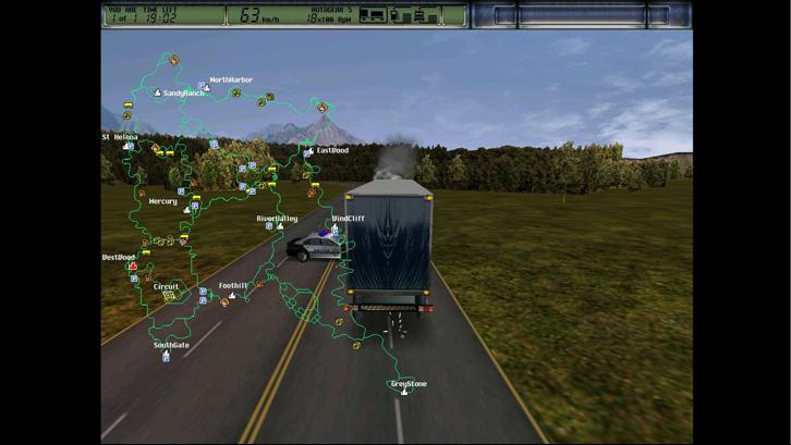 Hard Truck 2: King of the Road Steam Key screenshot from the video game thumbnail 8