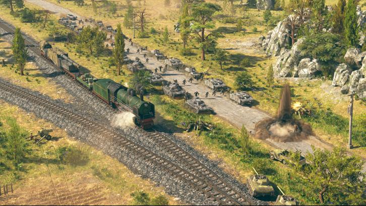 Sudden Strike 5 - France: Road to Liberation Steam Key screenshot from the video game thumbnail 5
