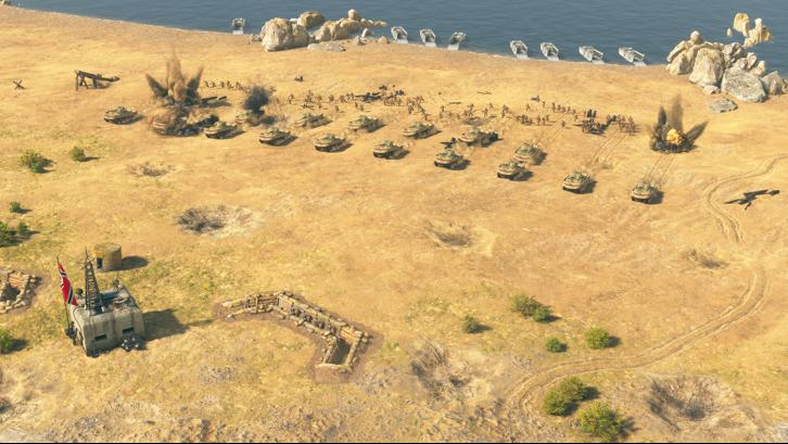 Sudden Strike 5 - France: Road to Liberation Steam Key screenshot from the video game thumbnail 6