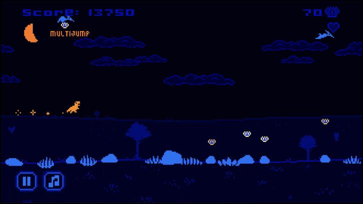 Dino Jump Deluxe Steam Key screenshot from the video game thumbnail 8